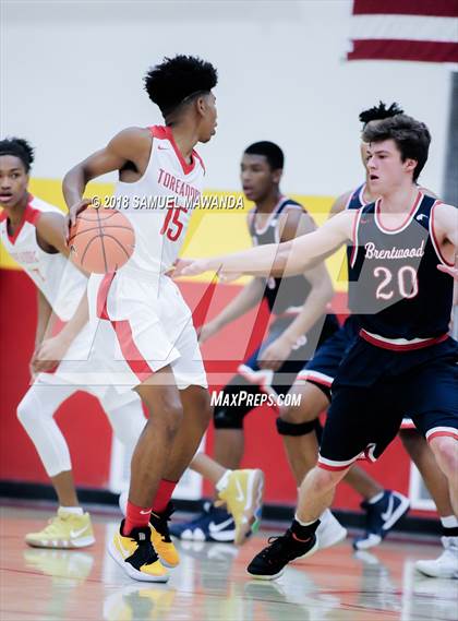 Thumbnail 3 in Brentwood School vs Taft photogallery.