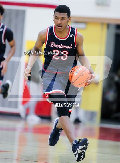 Thumbnail 3 in Brentwood School vs Taft photogallery.