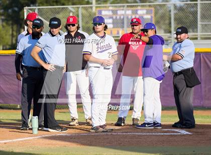 Thumbnail 2 in Bloomingdale @ Lennard (FHSAA 6A Regional Quarterfinal) photogallery.