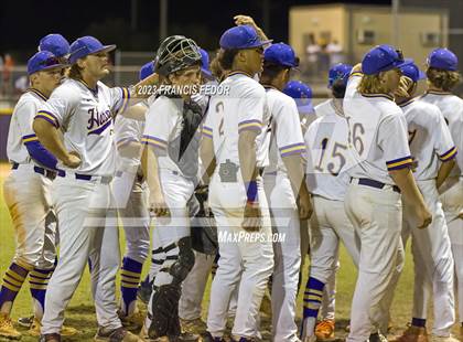 Thumbnail 3 in Bloomingdale @ Lennard (FHSAA 6A Regional Quarterfinal) photogallery.