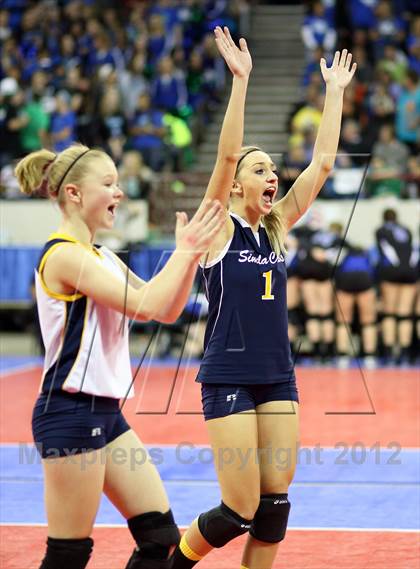 Thumbnail 3 in Lutheran vs. Simla (CHSAA 2A Final) photogallery.