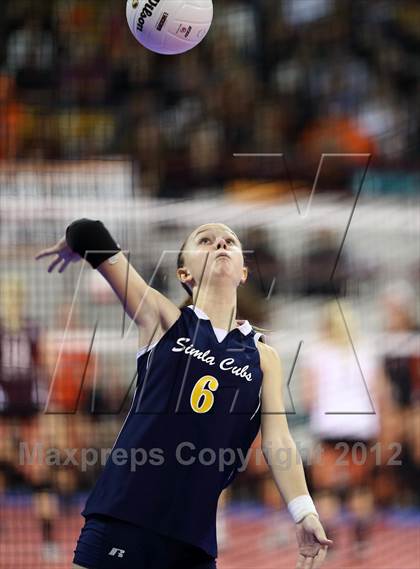 Thumbnail 3 in Lutheran vs. Simla (CHSAA 2A Final) photogallery.