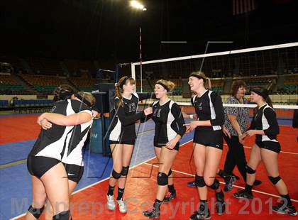 Thumbnail 1 in Lutheran vs. Simla (CHSAA 2A Final) photogallery.
