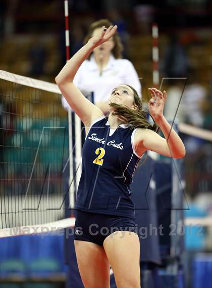 Thumbnail 1 in Lutheran vs. Simla (CHSAA 2A Final) photogallery.
