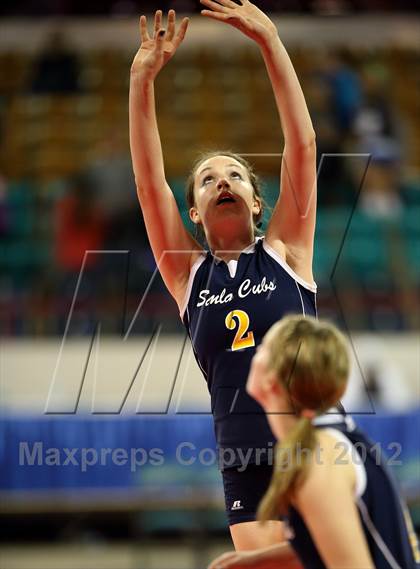 Thumbnail 1 in Lutheran vs. Simla (CHSAA 2A Final) photogallery.