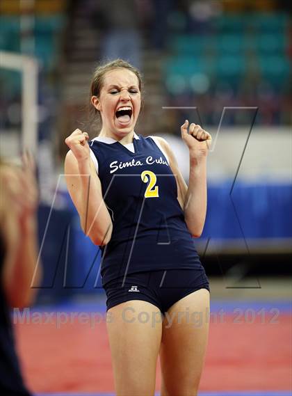 Thumbnail 1 in Lutheran vs. Simla (CHSAA 2A Final) photogallery.