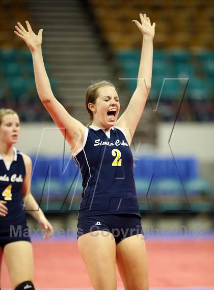 Thumbnail 3 in Lutheran vs. Simla (CHSAA 2A Final) photogallery.