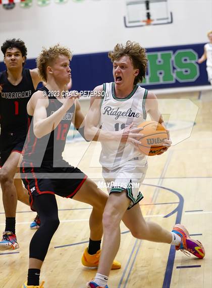 Thumbnail 2 in Hurricane @ Ridgeline (UHSAA 4A First Round) photogallery.
