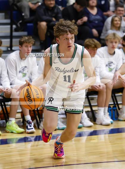 Thumbnail 1 in Hurricane @ Ridgeline (UHSAA 4A First Round) photogallery.