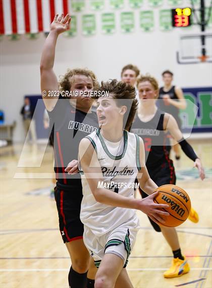 Thumbnail 3 in Hurricane @ Ridgeline (UHSAA 4A First Round) photogallery.