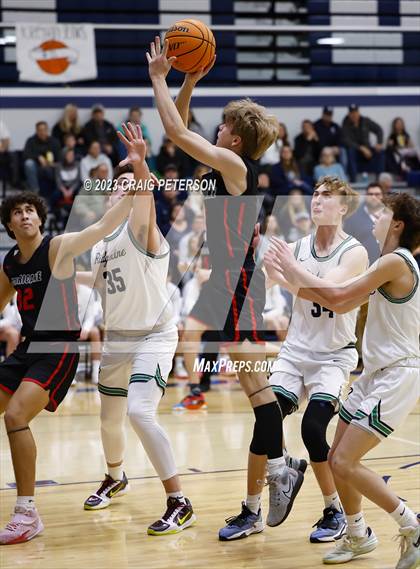 Thumbnail 3 in Hurricane @ Ridgeline (UHSAA 4A First Round) photogallery.