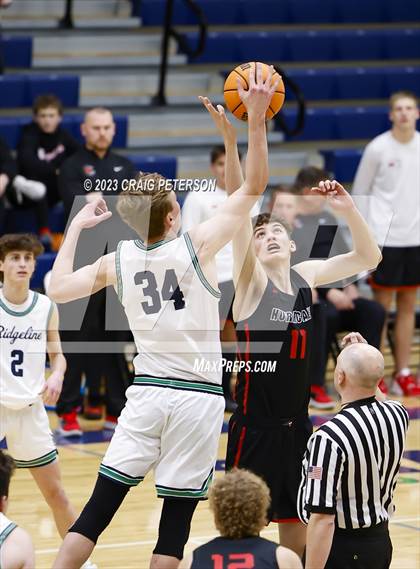 Thumbnail 2 in Hurricane @ Ridgeline (UHSAA 4A First Round) photogallery.