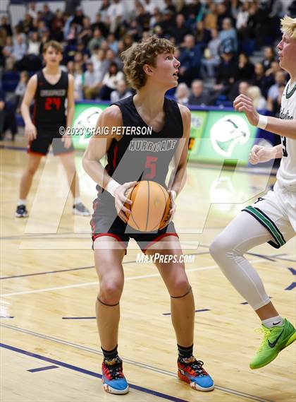 Thumbnail 2 in Hurricane @ Ridgeline (UHSAA 4A First Round) photogallery.