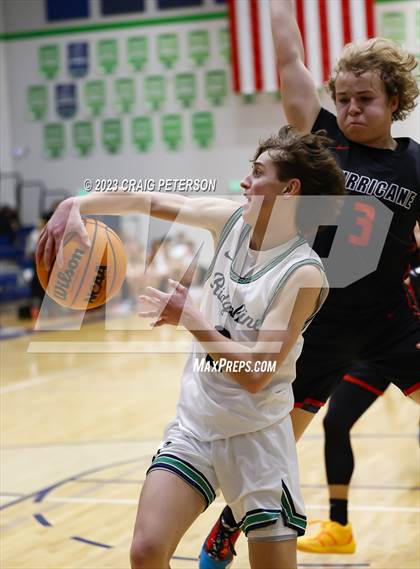Thumbnail 1 in Hurricane @ Ridgeline (UHSAA 4A First Round) photogallery.