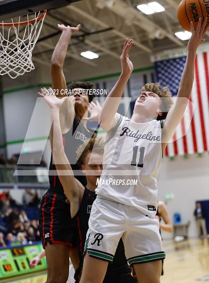 Thumbnail 2 in Hurricane @ Ridgeline (UHSAA 4A First Round) photogallery.