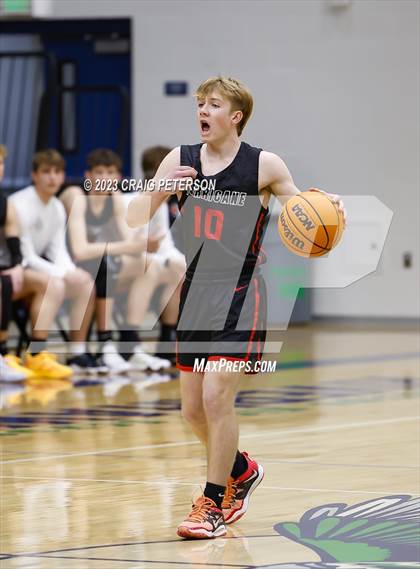 Thumbnail 1 in Hurricane @ Ridgeline (UHSAA 4A First Round) photogallery.