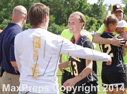 Thumbnail 3 in Chapel Hill vs. Weddington (NCHSAA 3A Final) photogallery.