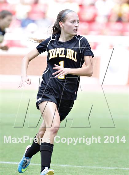 Thumbnail 1 in Chapel Hill vs. Weddington (NCHSAA 3A Final) photogallery.