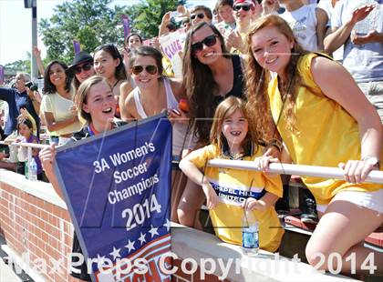 Thumbnail 2 in Chapel Hill vs. Weddington (NCHSAA 3A Final) photogallery.