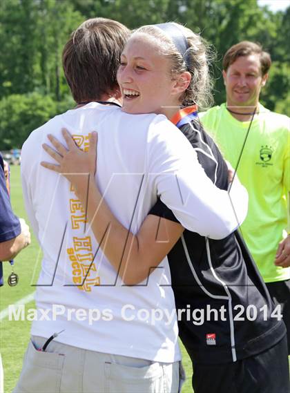 Thumbnail 2 in Chapel Hill vs. Weddington (NCHSAA 3A Final) photogallery.