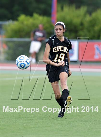 Thumbnail 2 in Chapel Hill vs. Weddington (NCHSAA 3A Final) photogallery.