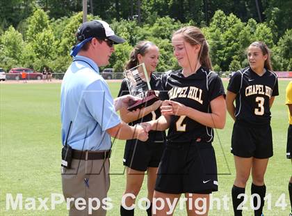 Thumbnail 2 in Chapel Hill vs. Weddington (NCHSAA 3A Final) photogallery.