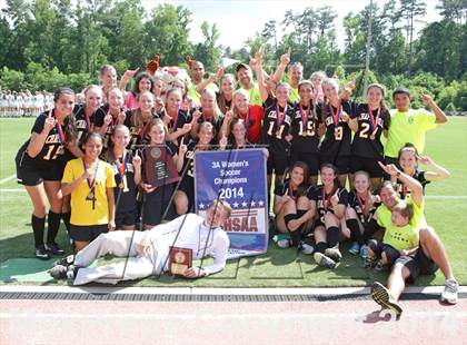 Thumbnail 1 in Chapel Hill vs. Weddington (NCHSAA 3A Final) photogallery.
