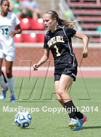 Thumbnail 1 in Chapel Hill vs. Weddington (NCHSAA 3A Final) photogallery.