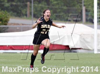 Thumbnail 2 in Chapel Hill vs. Weddington (NCHSAA 3A Final) photogallery.