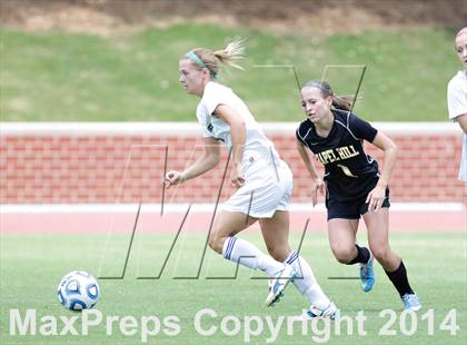 Thumbnail 1 in Chapel Hill vs. Weddington (NCHSAA 3A Final) photogallery.