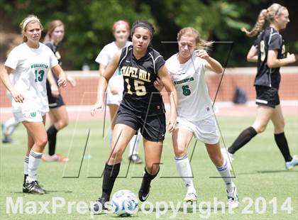 Thumbnail 3 in Chapel Hill vs. Weddington (NCHSAA 3A Final) photogallery.