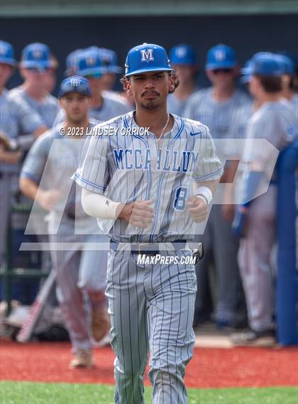 Thumbnail 1 in McCallum vs Lake Creek (UIL Baseball 5A Region 3 Area) photogallery.