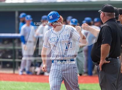 Thumbnail 1 in McCallum vs Lake Creek (UIL Baseball 5A Region 3 Area) photogallery.