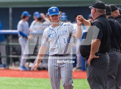 Thumbnail 2 in McCallum vs Lake Creek (UIL Baseball 5A Region 3 Area) photogallery.