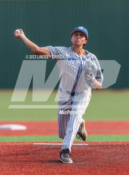 Thumbnail 1 in McCallum vs Lake Creek (UIL Baseball 5A Region 3 Area) photogallery.