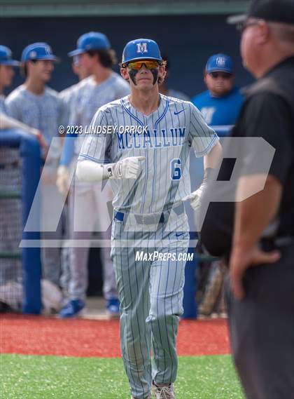 Thumbnail 2 in McCallum vs Lake Creek (UIL Baseball 5A Region 3 Area) photogallery.