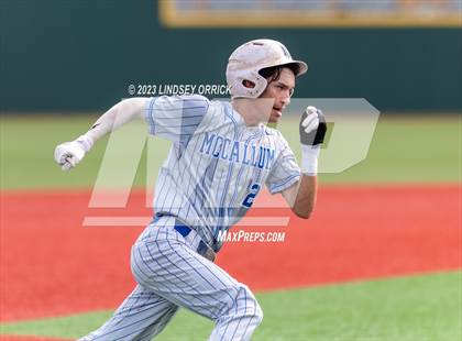 Thumbnail 1 in McCallum vs Lake Creek (UIL Baseball 5A Region 3 Area) photogallery.