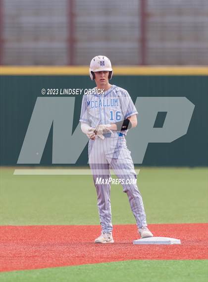 Thumbnail 2 in McCallum vs Lake Creek (UIL Baseball 5A Region 3 Area) photogallery.