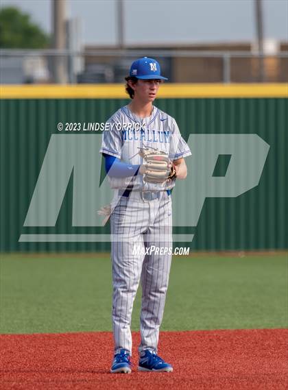 Thumbnail 1 in McCallum vs Lake Creek (UIL Baseball 5A Region 3 Area) photogallery.