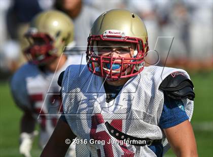 Thumbnail 3 in Justin-Siena @ Cardinal Newman (Scrimmage) photogallery.