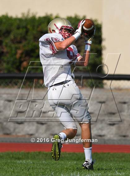 Thumbnail 1 in Justin-Siena @ Cardinal Newman (Scrimmage) photogallery.