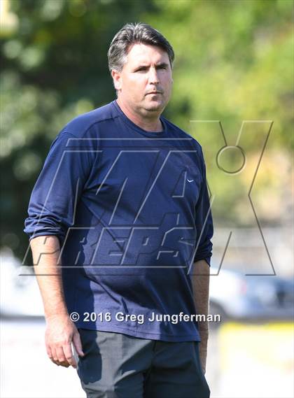 Thumbnail 1 in Justin-Siena @ Cardinal Newman (Scrimmage) photogallery.