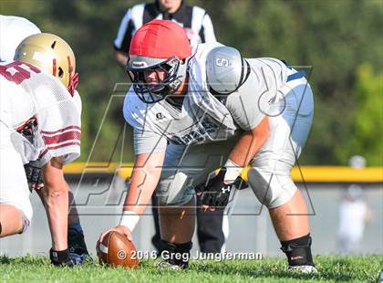 Thumbnail 2 in Justin-Siena @ Cardinal Newman (Scrimmage) photogallery.