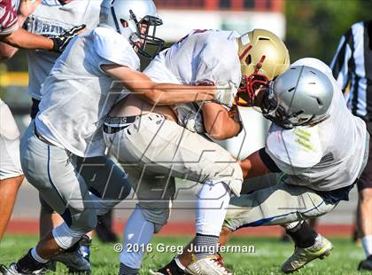Thumbnail 1 in Justin-Siena @ Cardinal Newman (Scrimmage) photogallery.
