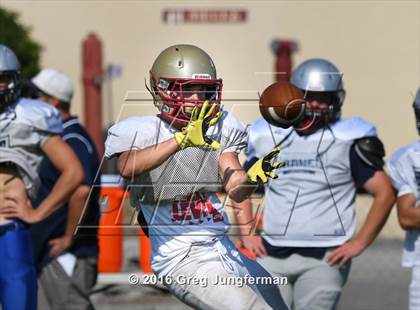 Thumbnail 1 in Justin-Siena @ Cardinal Newman (Scrimmage) photogallery.