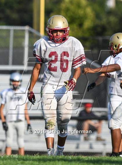 Thumbnail 3 in Justin-Siena @ Cardinal Newman (Scrimmage) photogallery.