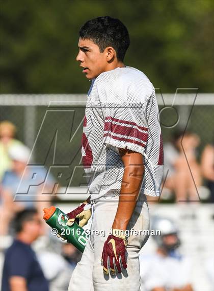 Thumbnail 1 in Justin-Siena @ Cardinal Newman (Scrimmage) photogallery.