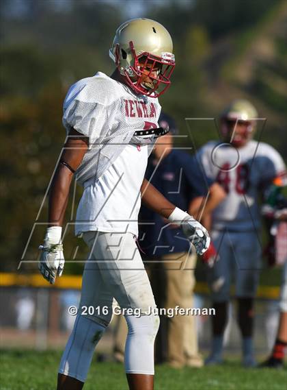 Thumbnail 1 in Justin-Siena @ Cardinal Newman (Scrimmage) photogallery.