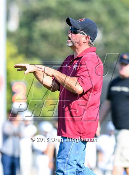 Thumbnail 3 in Justin-Siena @ Cardinal Newman (Scrimmage) photogallery.