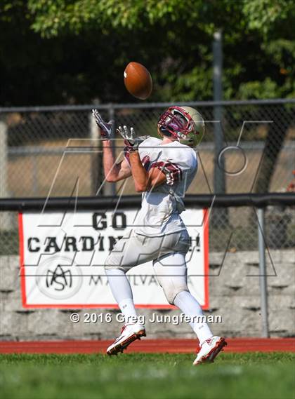 Thumbnail 3 in Justin-Siena @ Cardinal Newman (Scrimmage) photogallery.